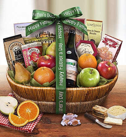 Father's Day Farmstand Finest Fruit Gift Basket